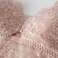 Wireless Sexy Sport Anti Emptied Tank Top Lace Mulberry Silk Bras [SKBR0034]