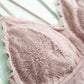 Wireless Sexy Anti Emptied Tank Top Lace Mulberry Silk Bras [SKBR0030]