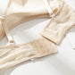 Wireless Romantic Breathable Triangle Lace Mulberry Silk Bras [SKBR0020]