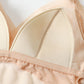 Wireless Sexy Breathable Triangle Lace Mulberry Silk Bras [SKBR0004]