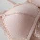 Wireless Sexy Sport Anti Emptied Tank Top Lace Mulberry Silk Bras [SKBR0034]