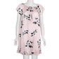 16Momme Pure Mulberry Silk Sweet Mini Printing Sleepshirt [SKSH0037]