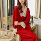 19Momme Pure Mulberry Silk Sexy Maxi Lace Sleepshirt [SKSH0060]