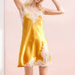 19Momme Pure Mulberry Silk Sexy Mini Lace Sleepshirt [SKSH0003]