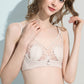 Wireless Sexy Minimizer Tube Top Lace Mulberry Silk Bras [SKBR0069]