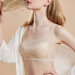 Wireless Elegant Anti Emptied Tube Top Lace Mulberry Silk Bras [SKBR0022]