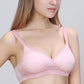 Wireless Sport Seamless 1/2 Cup Mulberry Silk Bras [SKBR0011]
