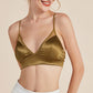 Wireless Sexy Seamless 3/4 Cup Mulberry Silk Bras [SKBR0006]
