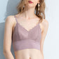 Wireless Sexy Anti Emptied Tank Top Lace Mulberry Silk Bras [SKBR0030]