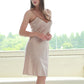 16Momme Pure Mulberry Silk Sexy Above Knee Sleepshirt [SKSH0023]