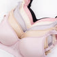 Wireless Sport Seamless 1/2 Cup Mulberry Silk Bras [SKBR0011]