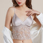 Wireless Sexy Seamless Triangle Tank Top Lace Mulberry Silk Bras [SKBR0010]