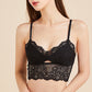 Wireless Sexy Sport Anti Emptied Tank Top Lace Mulberry Silk Bras [SKBR0034]