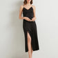 16Momme Pure Mulberry Silk Sexy Maxi Lace Sleepshirt [SKSH0004]