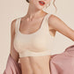 Wireless Simple Seamless Tank Top Lace Mulberry Silk Bras [SKBR0002]