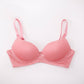 Wireless Simple Seamless 1/2 Cup Mulberry Silk Bras [SKBR0037]