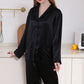 16Momme Pure Mulberry Silk Long Sleeves Notch Collar Pajamas Set [SKPA0001]
