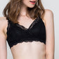 Wireless Romantic Anti Emptied Triangle Lace Mulberry Silk Bras [SKBR0038]