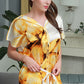 16Momme Pure Mulberry Silk Elegant Mini Printing Sleepshirt [SKSH0024]