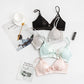Wireless Cute Seamless 3/4 Cup Mulberry Silk Bras [SKBR0057]