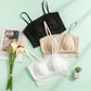 Wireless Sexy Anti Emptied Tube Top Lace Mulberry Silk Bras [SKBR0031]