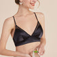 Wireless Sexy Seamless 3/4 Cup Mulberry Silk Bras [SKBR0006]