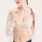 Wireless Elegant Plus Size Minimizer Tank Top Lace Mulberry Silk Bras [SKBR0054]