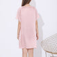 16Momme Pure Mulberry Silk Sweet Mini Printing Sleepshirt [SKSH0050]