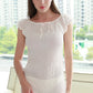 16Momme Pure Mulberry Silk Elegant Mini Sleepshirt [SKSH0026]