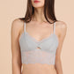 Wireless Sexy Sport Anti Emptied Tank Top Lace Mulberry Silk Bras [SKBR0034]