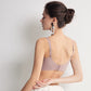 Wireless Sexy Gathered 3/4 Cup Lace Mulberry Silk Bras [SKBR0045]