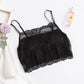Wireless Elegant Anti Emptied Tank Top Lace Mulberry Silk Bras [SKBR0049]