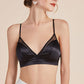 Wireless Sexy Seamless 3/4 Cup Mulberry Silk Bras [SKBR0006]