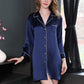 16Momme Pure Mulberry Silk Sweet Mini Button Sleepshirt [SKSH0051]
