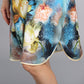 16Momme Pure Mulberry Silk Elegant Mini Printing Sleepshirt [SKSH0052]