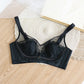 Wireless Sexy Minimizer Tube Top Lace Mulberry Silk Bras [SKBR0069]