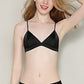Wireless Romantic Seamless Triangle Mulberry Silk Bras [SKBR0060]