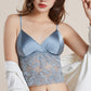 Wireless Sexy Seamless Triangle Tank Top Lace Mulberry Silk Bras [SKBR0010]