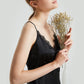16Momme Pure Mulberry Silk Sexy Mini Lace Sleepshirt [SKSH0006]