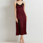 16Momme Pure Mulberry Silk Sexy Maxi Lace Sleepshirt [SKSH0004]