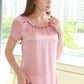 16Momme Pure Mulberry Silk Sweet Mini Sleepshirt [SKSH0029]