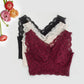 Wireless Elegant Minimizer Tank Top Lace Mulberry Silk Bras [SKBR0026]