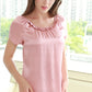 16Momme Pure Mulberry Silk Sweet Mini Sleepshirt [SKSH0029]