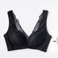 Wireless Elegant Gathered Tank Top Lace Mulberry Silk Bras [SKBR0056]