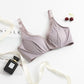 Wireless Romantic Breathable Triangle Lace Mulberry Silk Bras [SKBR0053]