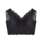Wireless Elegant Minimizer Tank Top Lace Mulberry Silk Bras [SKBR0026]