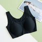 Wireless Simple Seamless Tank Top Mulberry Silk Bras [SKBR0064]