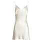 16Momme Pure Mulberry Silk Sexy Mini Backless Sleepshirt [SKSH0010]