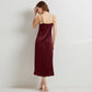 16Momme Pure Mulberry Silk Sexy Maxi Lace Sleepshirt [SKSH0004]