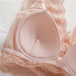 Wireless Sexy Gathered Tank Top Lace Mulberry Silk Bras [SKBR0015]